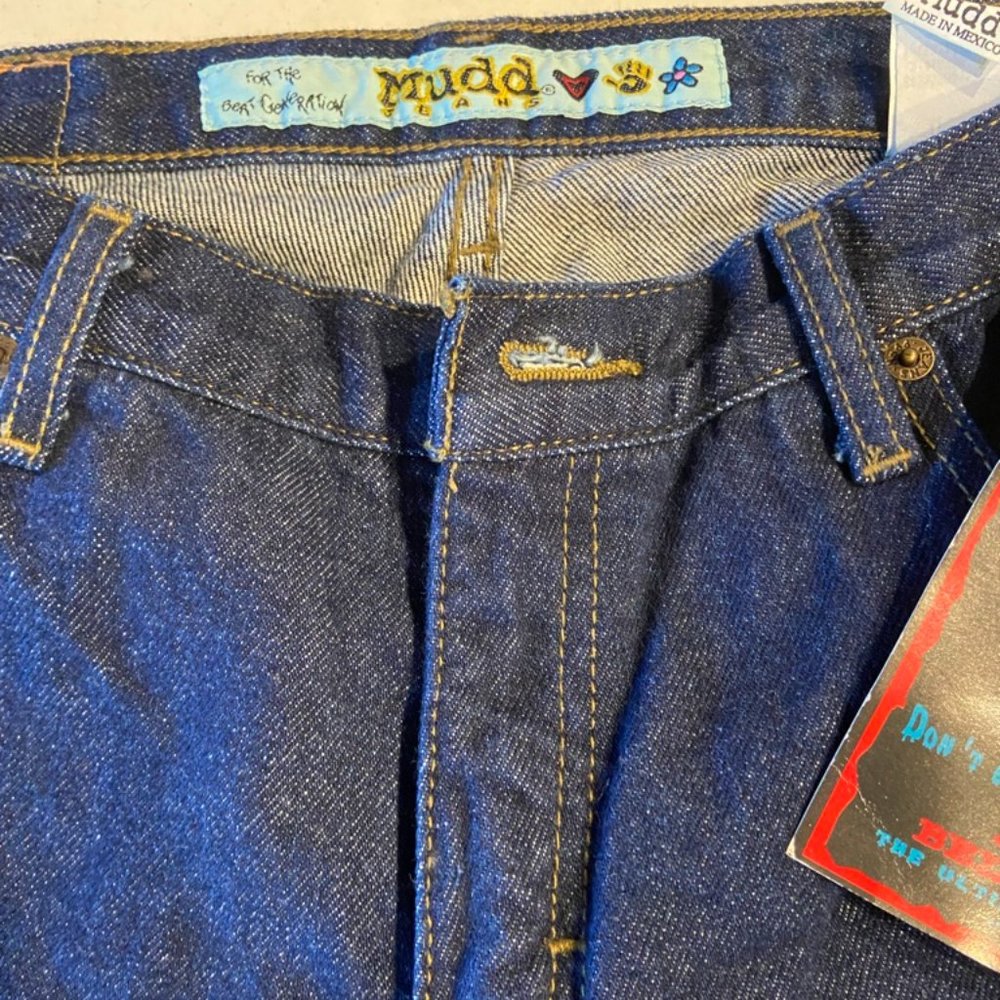 Mudd Women's Blue Flare Jeans - Picture 4 of 14